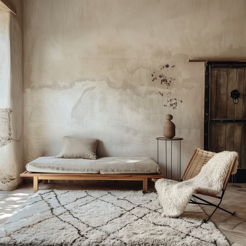 Behind the Scenes of a Beni Ourain Rug