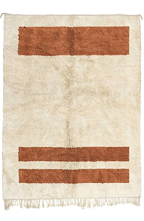 Brown Abacus Area Rug