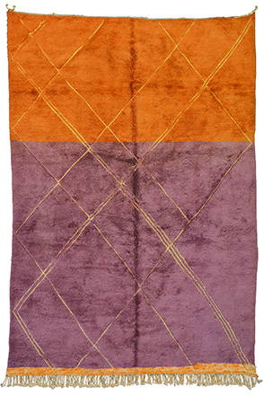 Golden Contemporary Rug