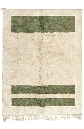 Green Abacus Area Rug