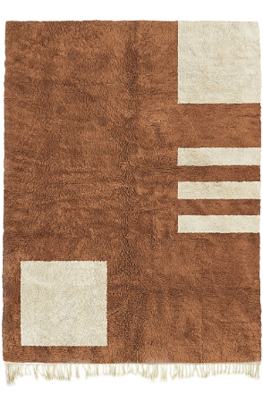 Bronze Patchwork Rug