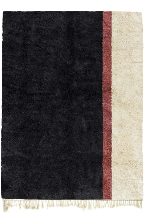 Black, Red, and White