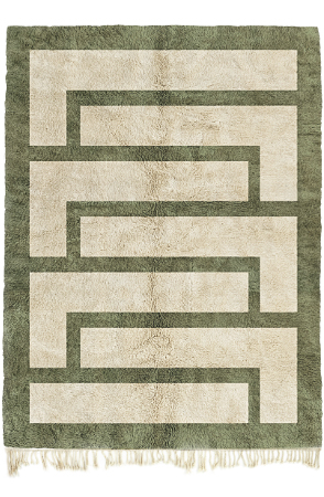 Green Kasbah Kaleidoscope Rug