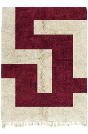 Red Sultan's Serenity Rug