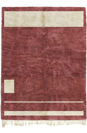 Red Sunset Mirage Rug