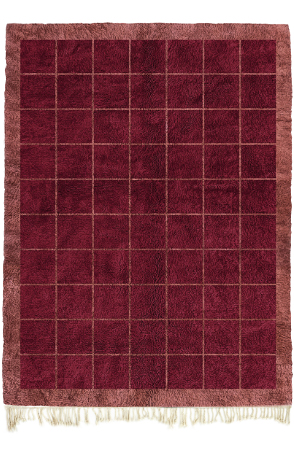 Brick Red Patchwork