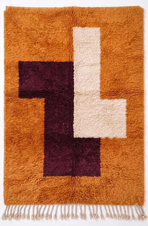 Orange and Burgundy 5568