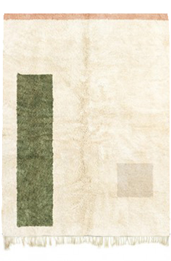 Multi-color Custom Rug 1960
