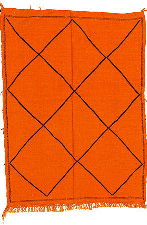 Orange Kilim