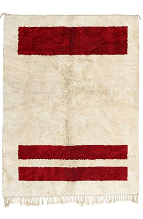 Red Abacus Area Rug