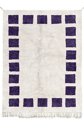 Velvet Block Rug