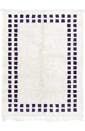 Velvet Mini Checkered Rug