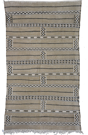 Gray Kilim Rug