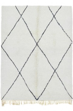 Black and White Lozenges Rug 3323