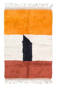 Minimalist Colorful Abstract Rug 2922